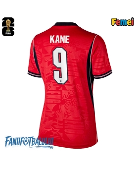 Anglia Harry Kane #9 Echipament de Fotbal Replică Mondial 2026 Femei Deplasare